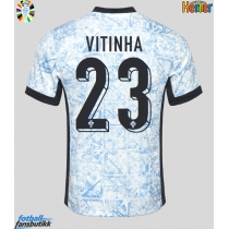 Portugal Vitinha #23 Bortedrakt EM 2024 Kortermet